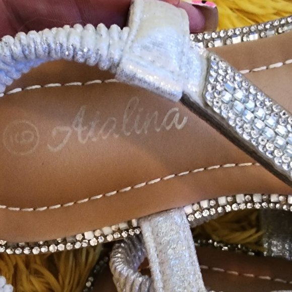 Sassy Silver Sandals - Picture 4 of 5